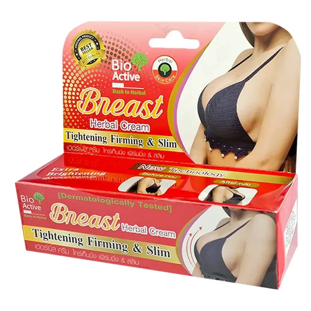 Bio Active Herbal Breast Firming Cream - Tightening & Sliming Formula 60gm